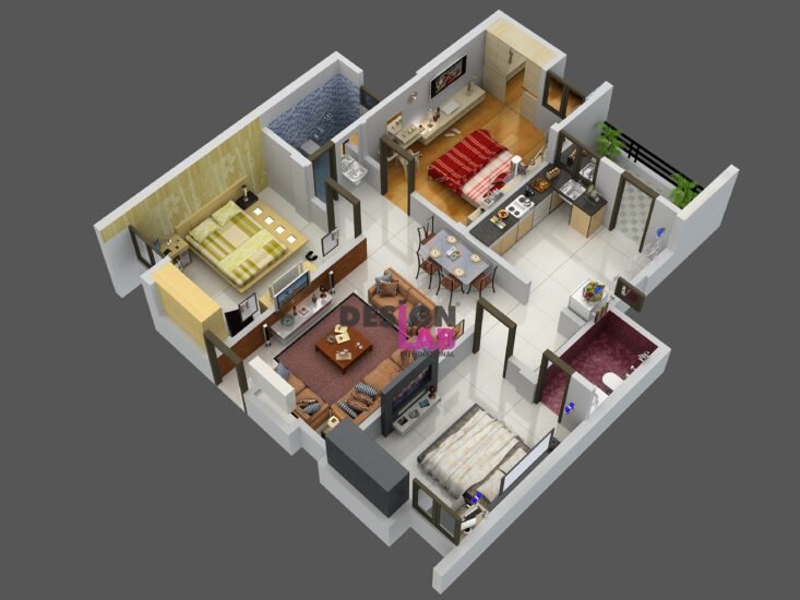 3D Architectural Rendering Services | Interior Design Styles » Modern 3 ...