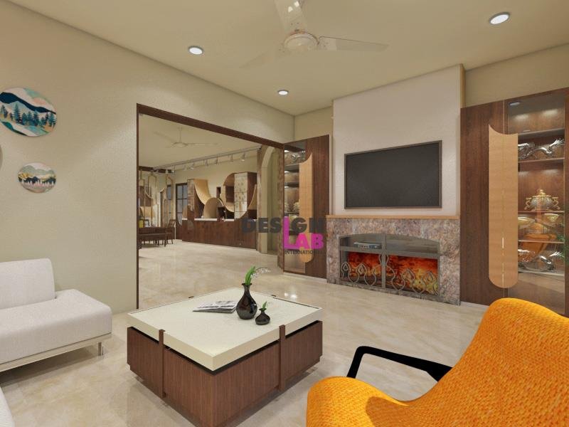 best living room design in india