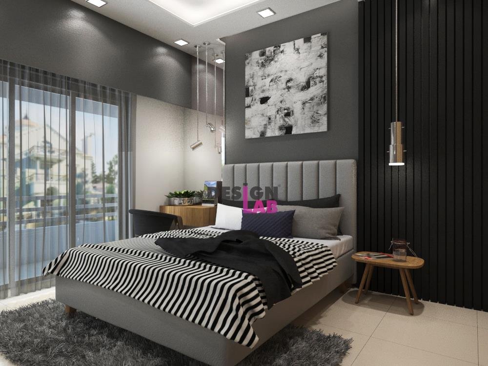 modern window curtains for bedroom