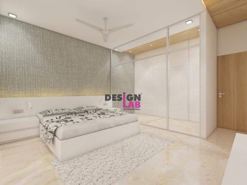 wardrobe designs for small bedroom with mirror
