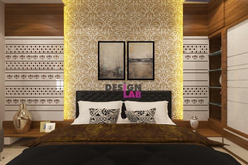 modern bedroom design with led lights ideas