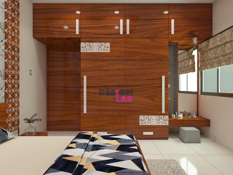 nice bedroom with wooden wardrobe ideas