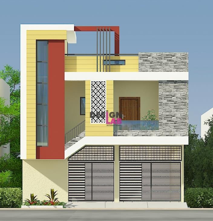 Image of 2 storey House Design Plans 3D