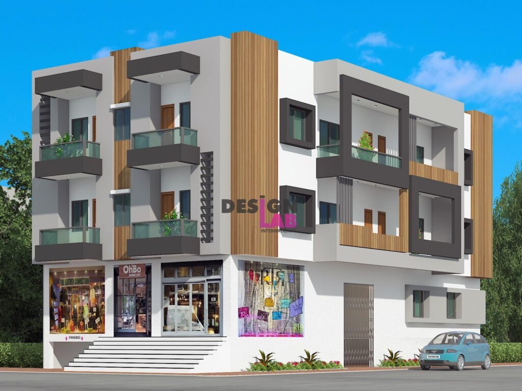 Image of Corner House Design with shop