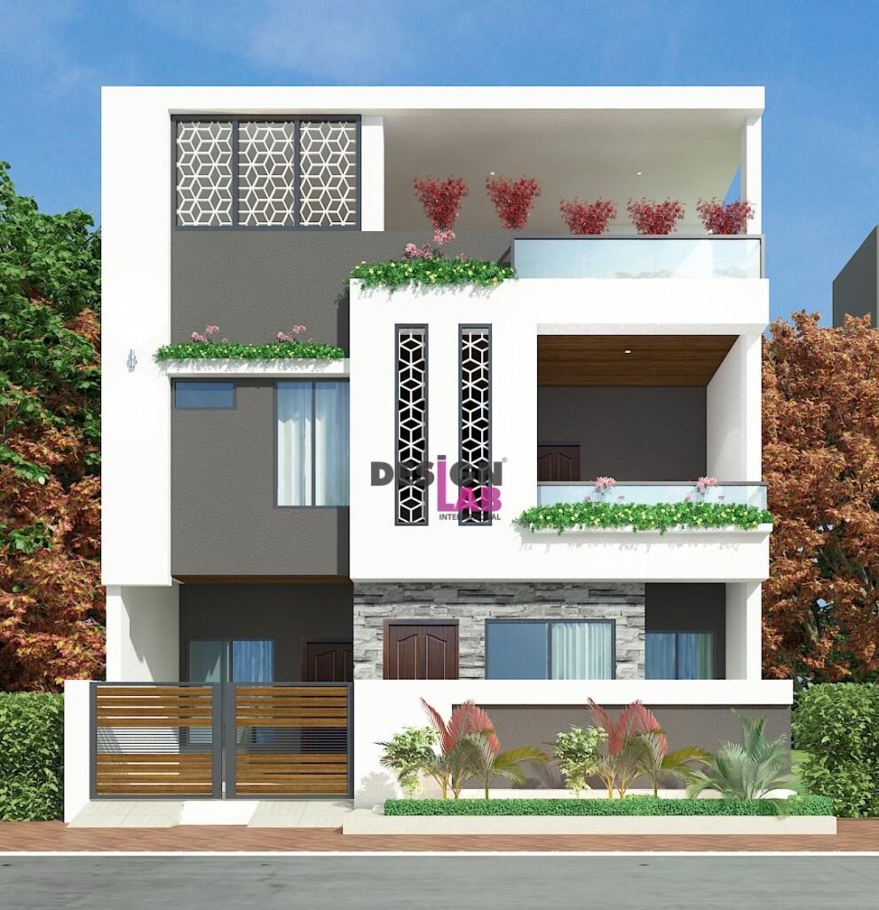 Small House front Arch Design