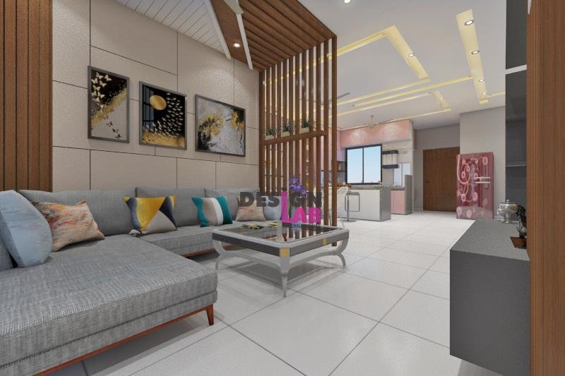 How can I decorate my living room in a low budget?