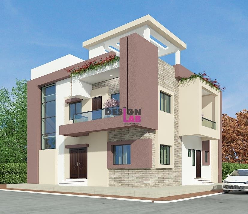Image of Two floor house design simple
