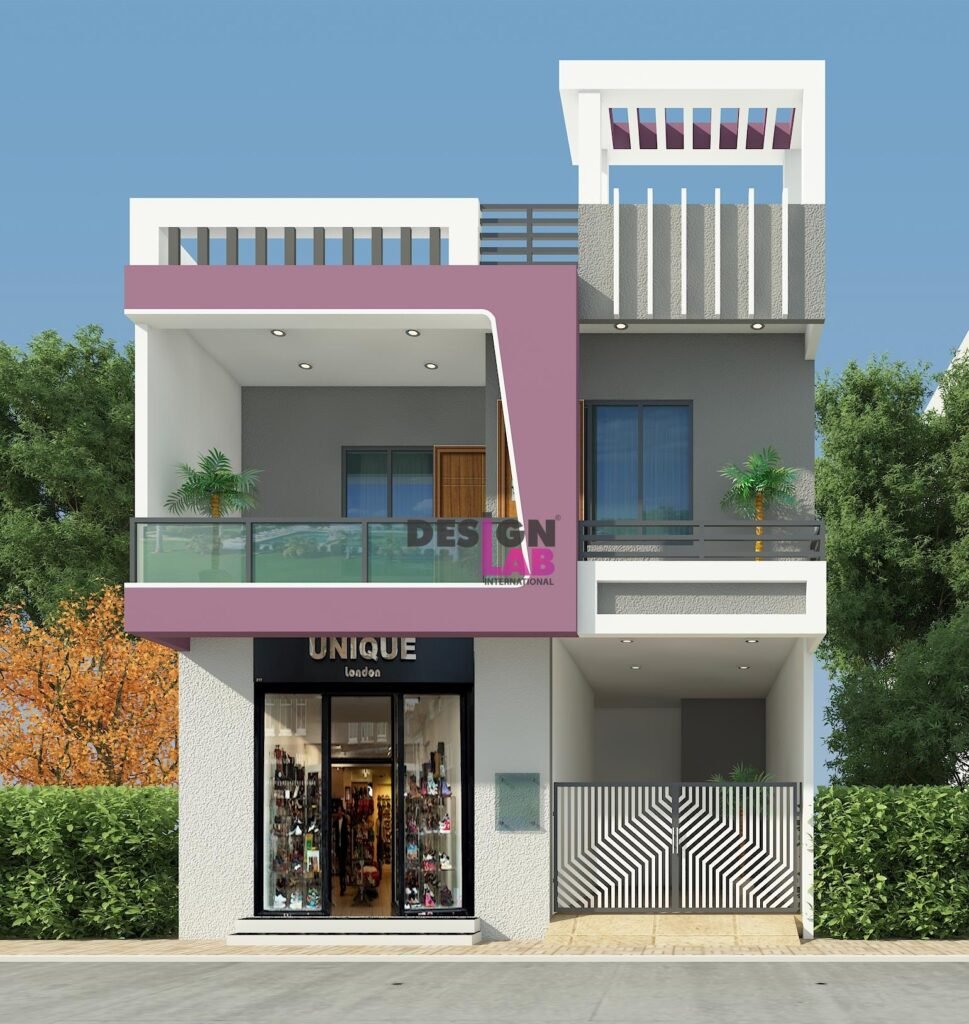Image of Modern two storey house
