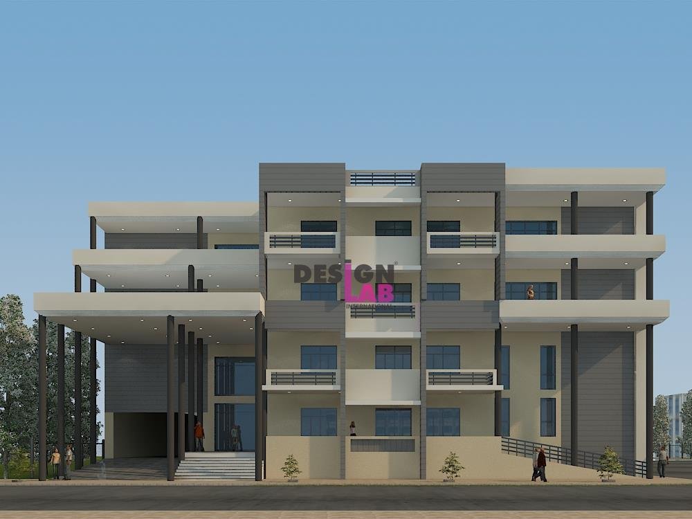 Image of Modern apartment building Design