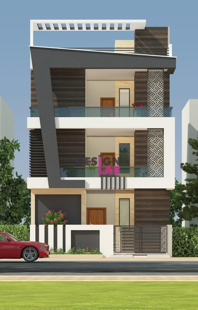Image of Luxury modern house exterior design