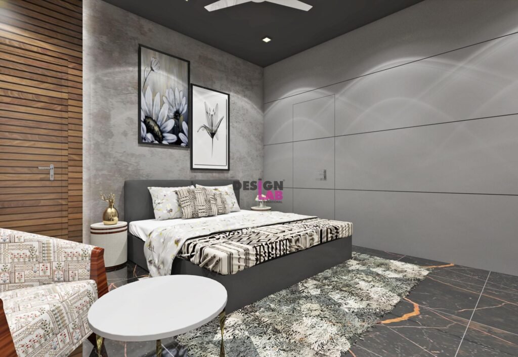 grey bedroom 3d design ideas