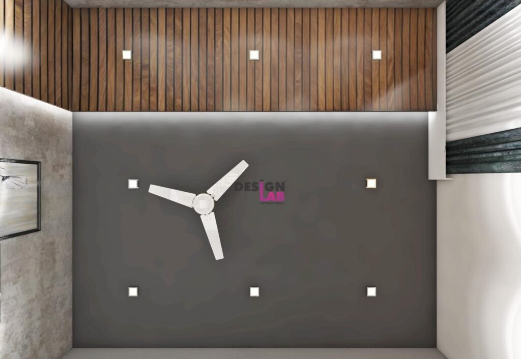 grey bedroom ceiling design