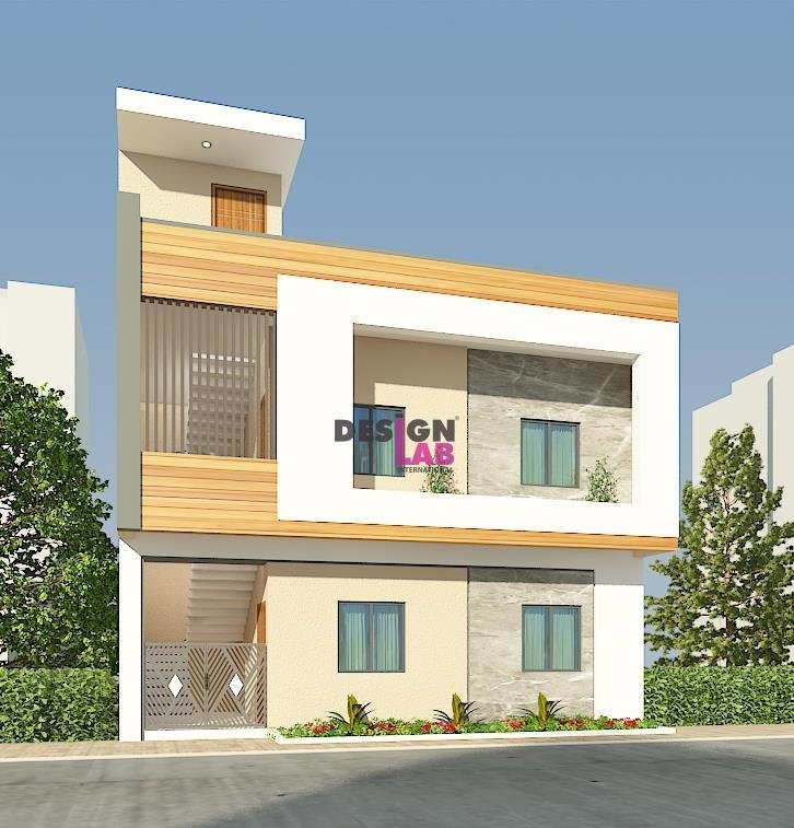 Image of Small 2 storey house Plans 3D