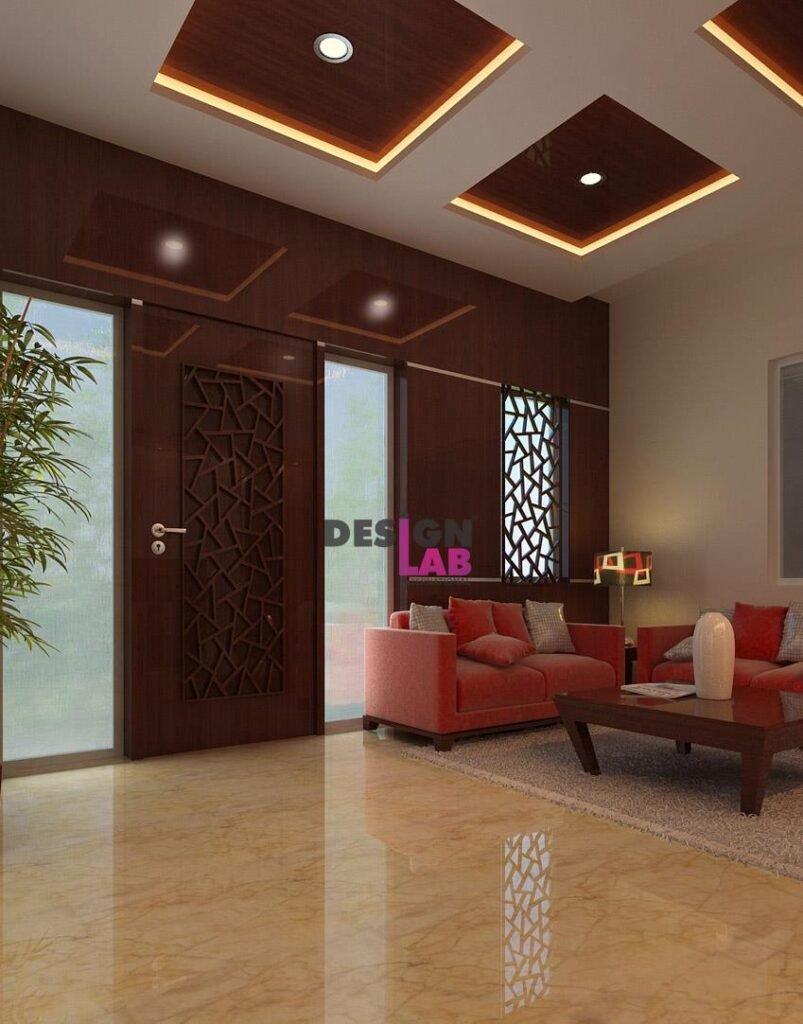Living room designs Indian style middle class