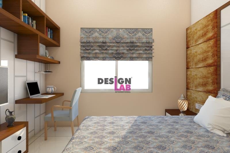 Image of Simple bedroom design for middle class family