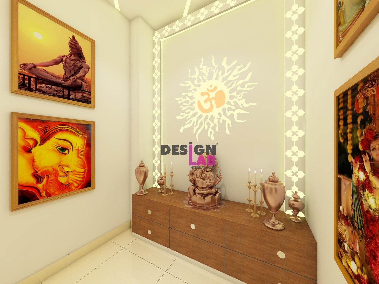 » ganesh ji temple home design