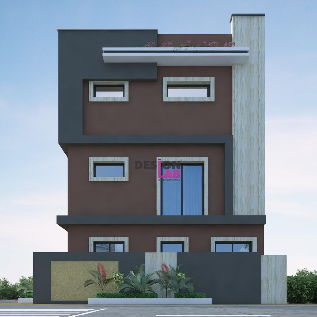 Image of 3 marla house design 3D