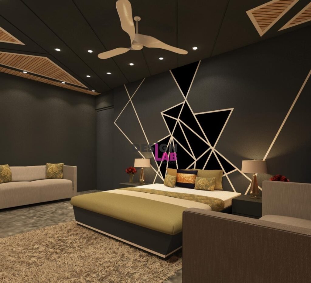 modern luxury master bedroom