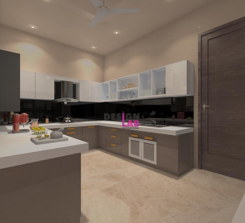 Image of 10 by 10 kitchen layout with island