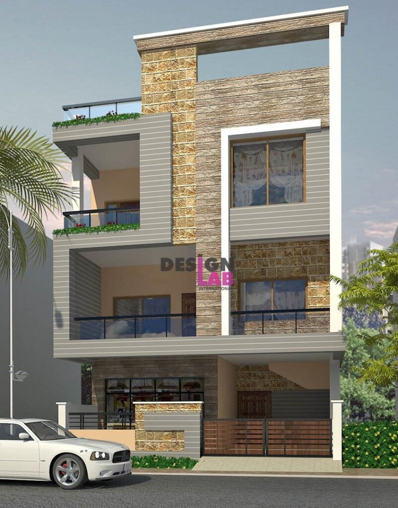 beautiful 3  floor house