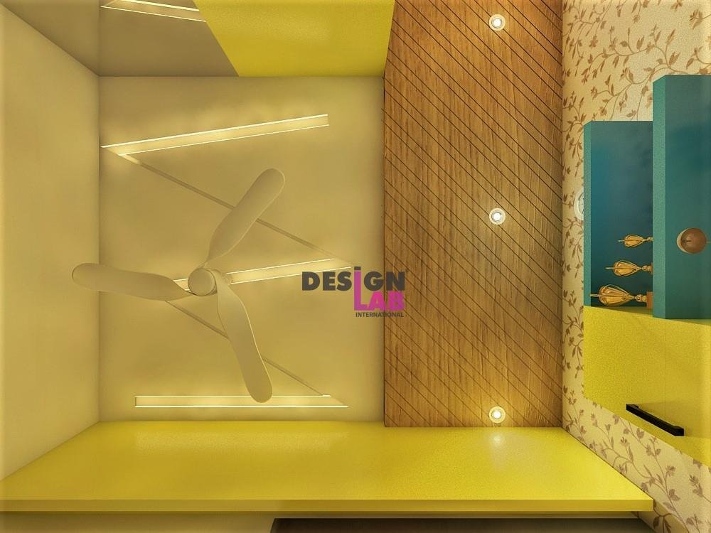 study modern master bedroom