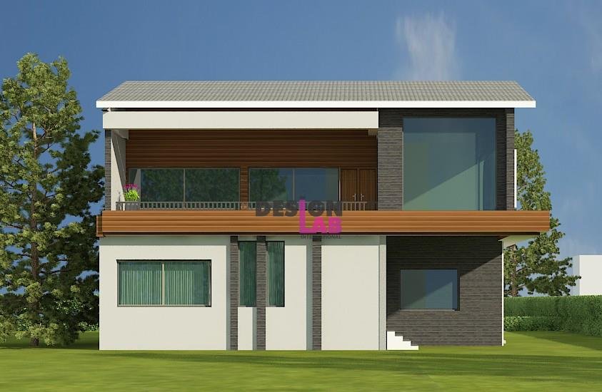 Image of Low cost simple village house design picture