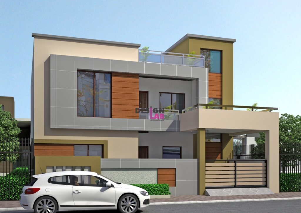 beautiful exterior design of house in india