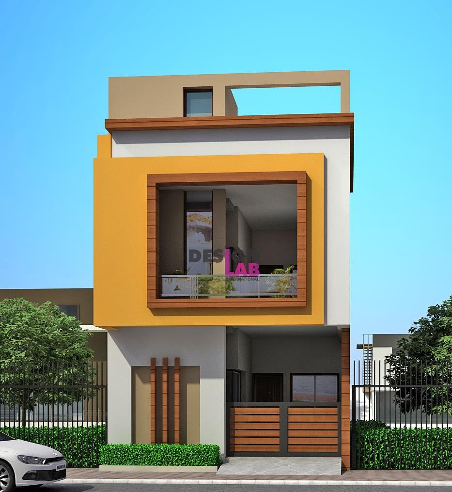 Image of Low budget house design in village