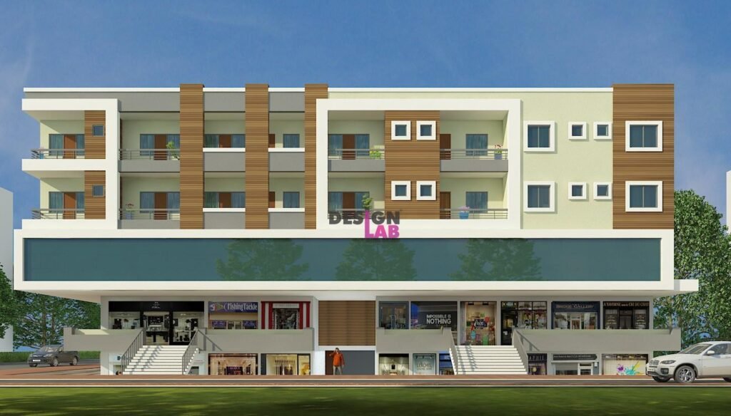 Image of Small modern commercial building design