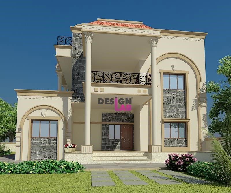 Image of 3D bungalow House Design,