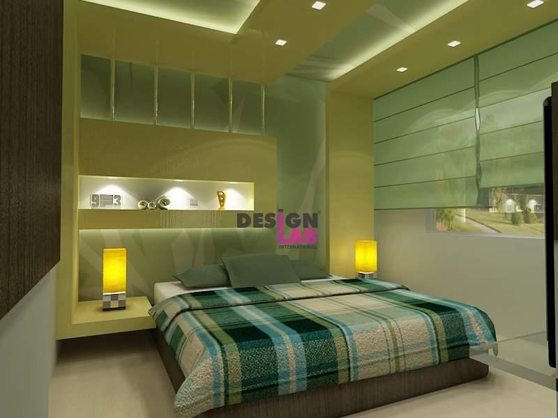 Modern wooden bedroom design,
