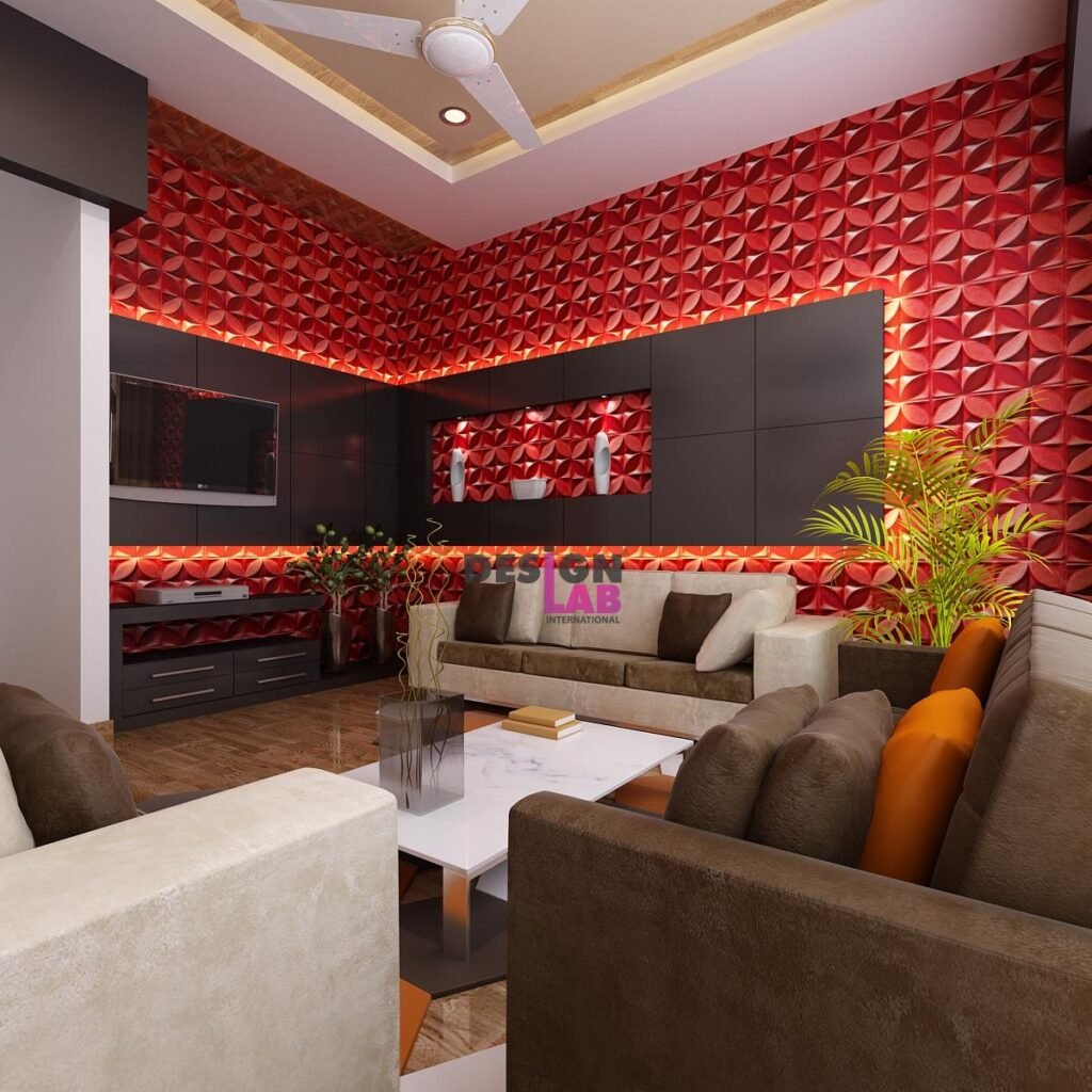 Latest living room wall design