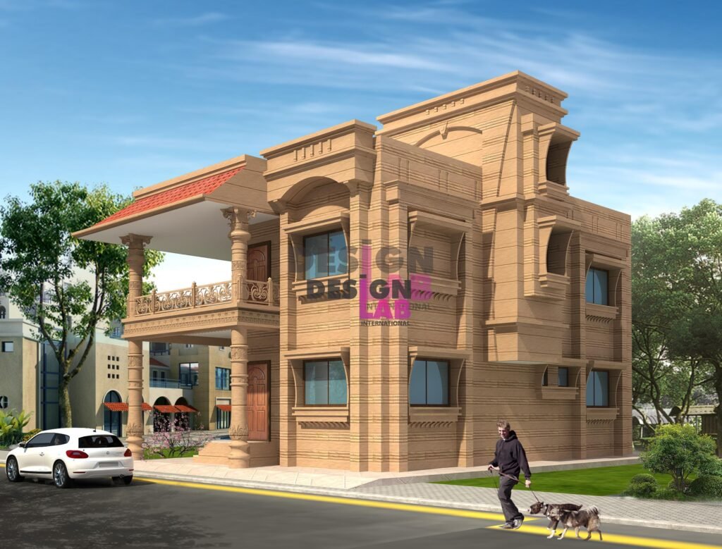 Image of Indian house front elevation designs Photos 2023