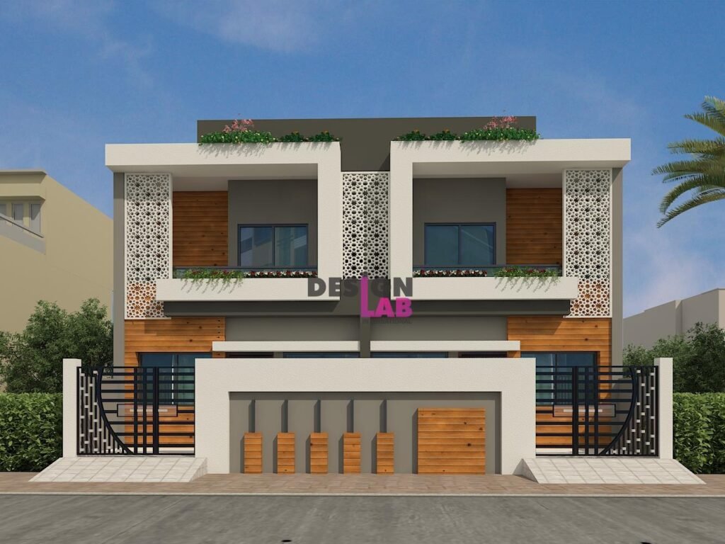 Image of 2nd floor House Design with balcony