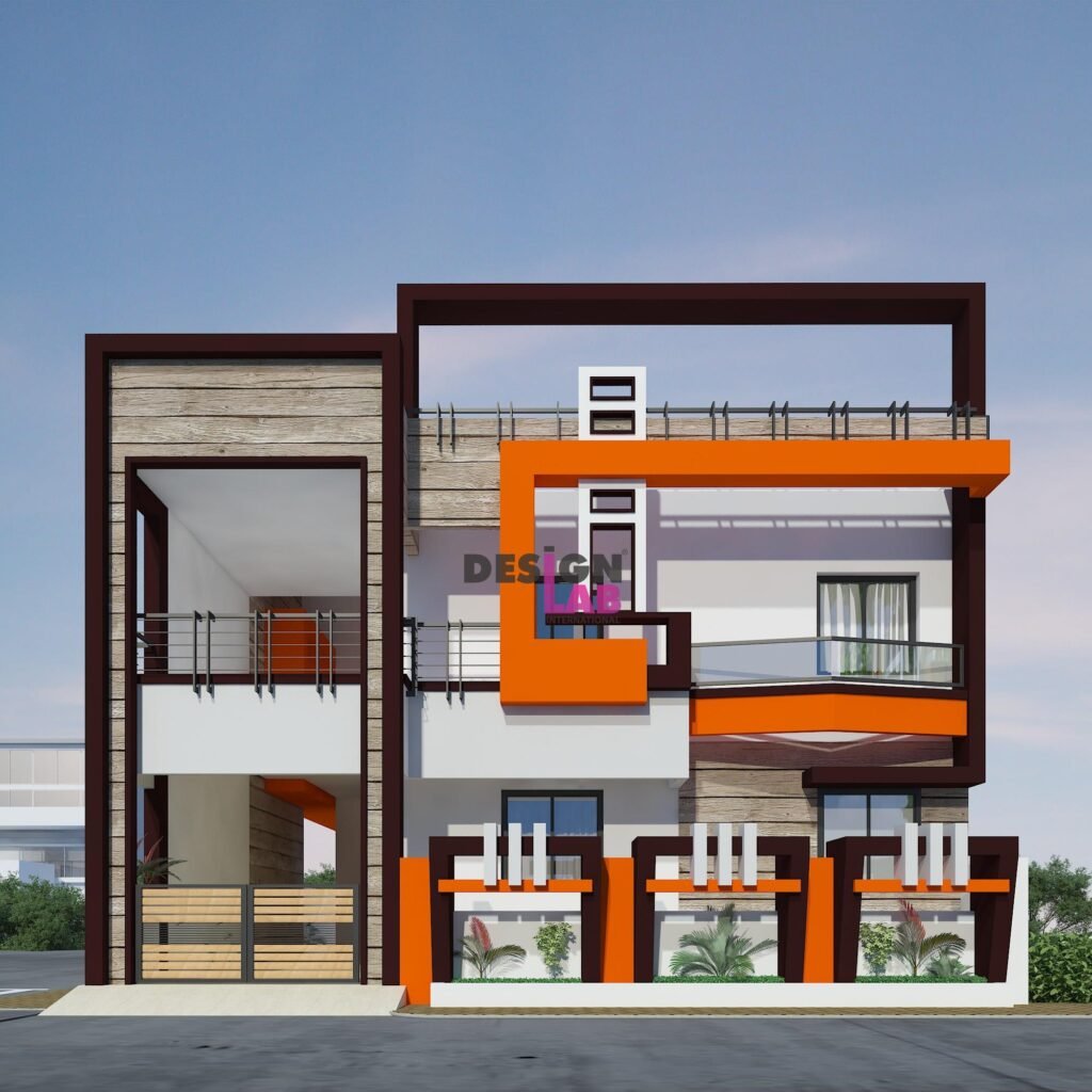 Image of 2 storey house design Plans 3D