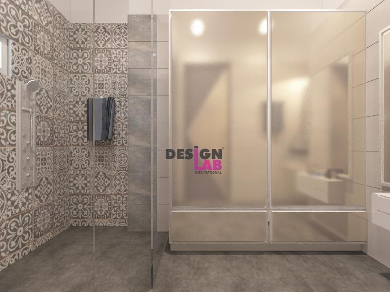 Image of Small bathroom Designs with shower and bath