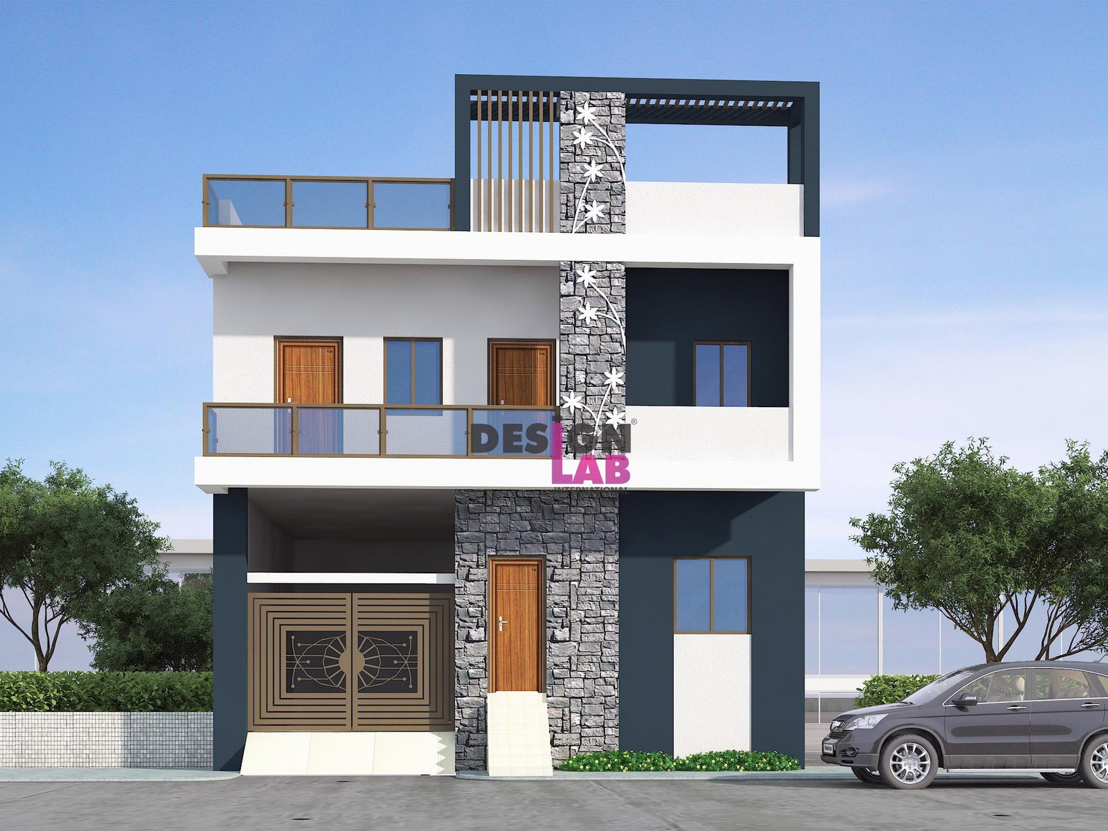 » Front Design of House in Small Budget