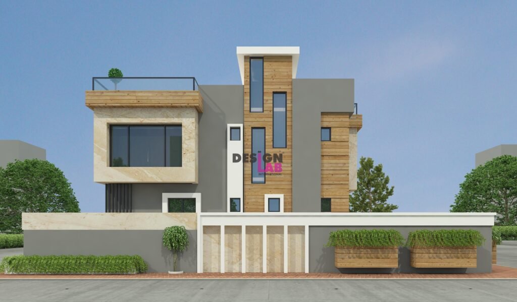 Image of Townhouse Design Exterior       