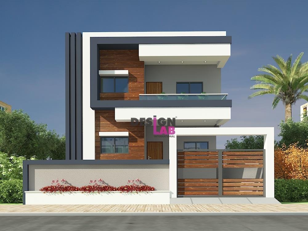 Image of Indian house front elevation designs photos 2023