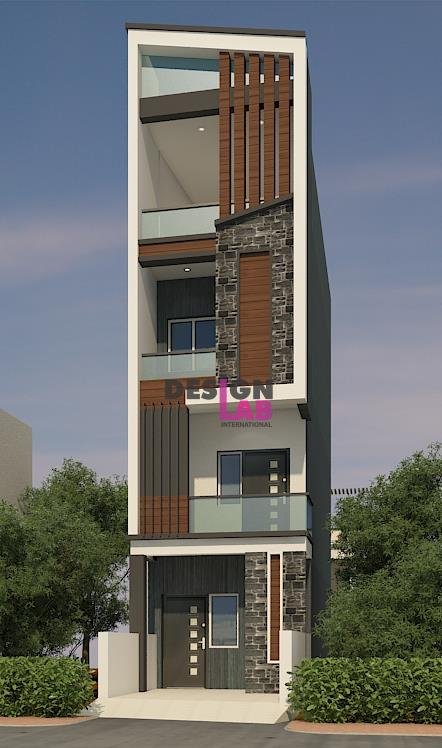 Low cost Elevated House Design