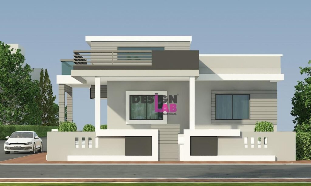 minimalist small house exterior