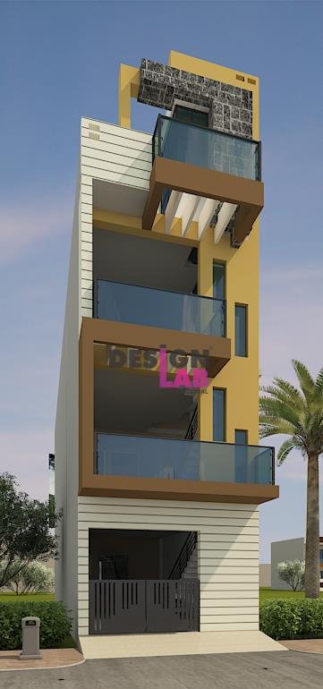 Image of Simple elevated House Design