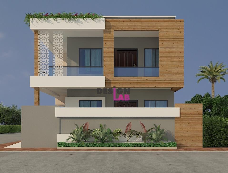 Image of Front elevation colour combination online