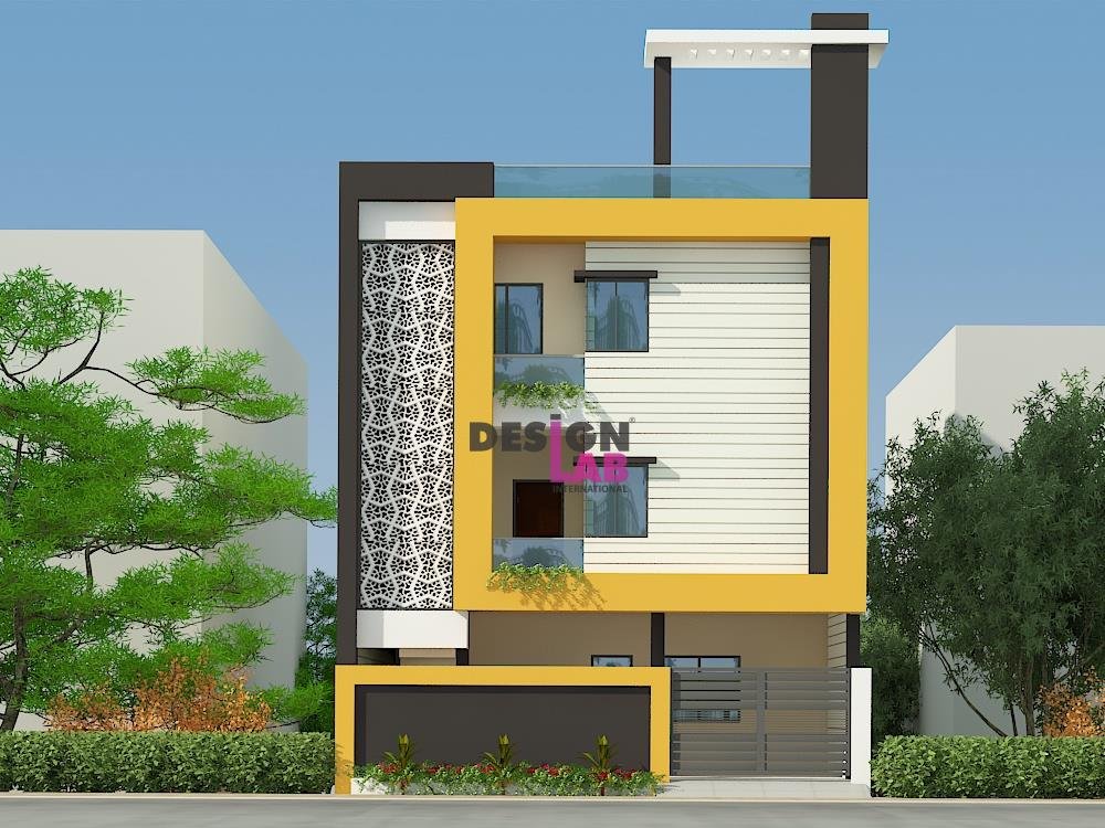 exterior modern house