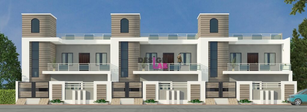 Image of Small row house Design