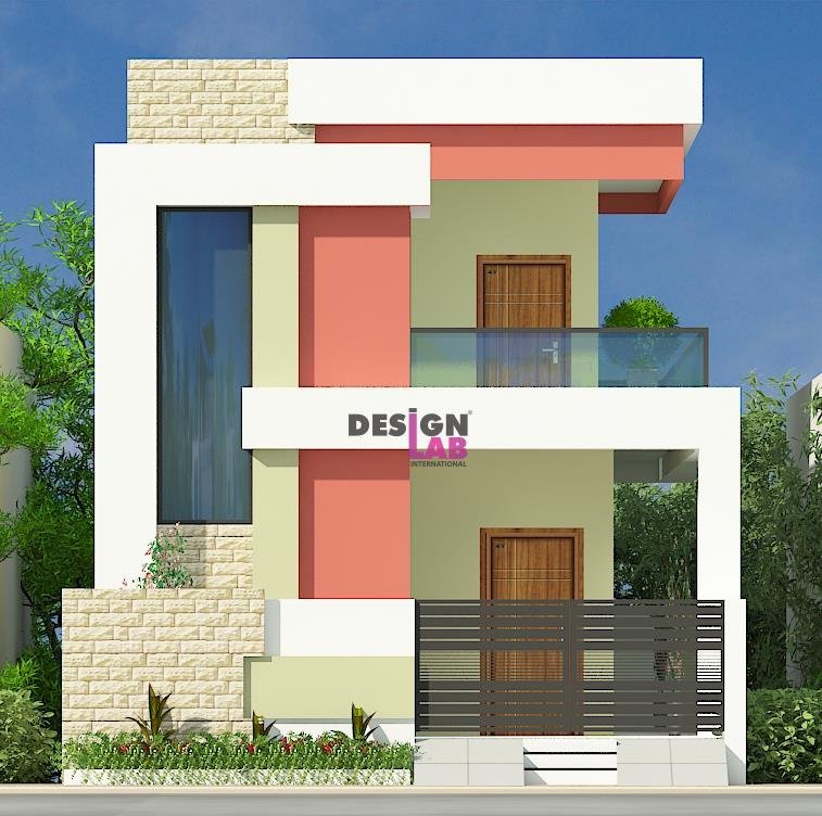 Image of Small house paint design outside