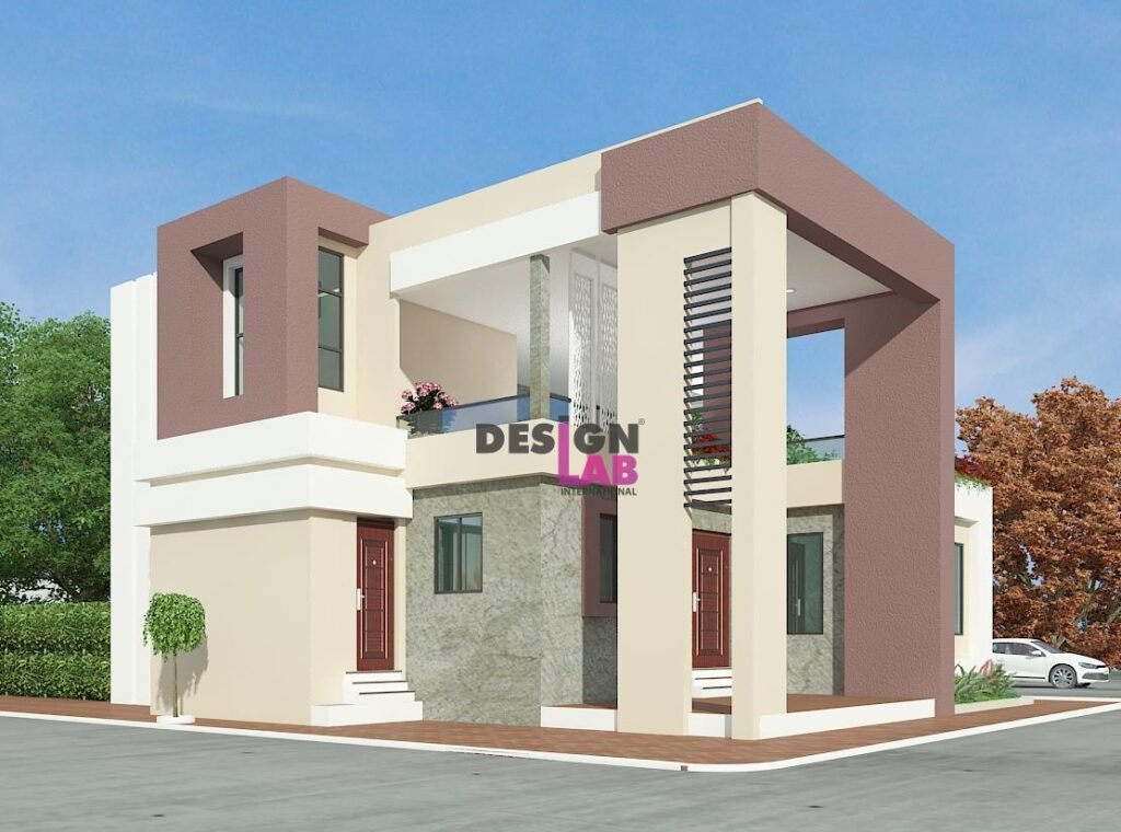 Image of Small 2 Storey House Plans 3D