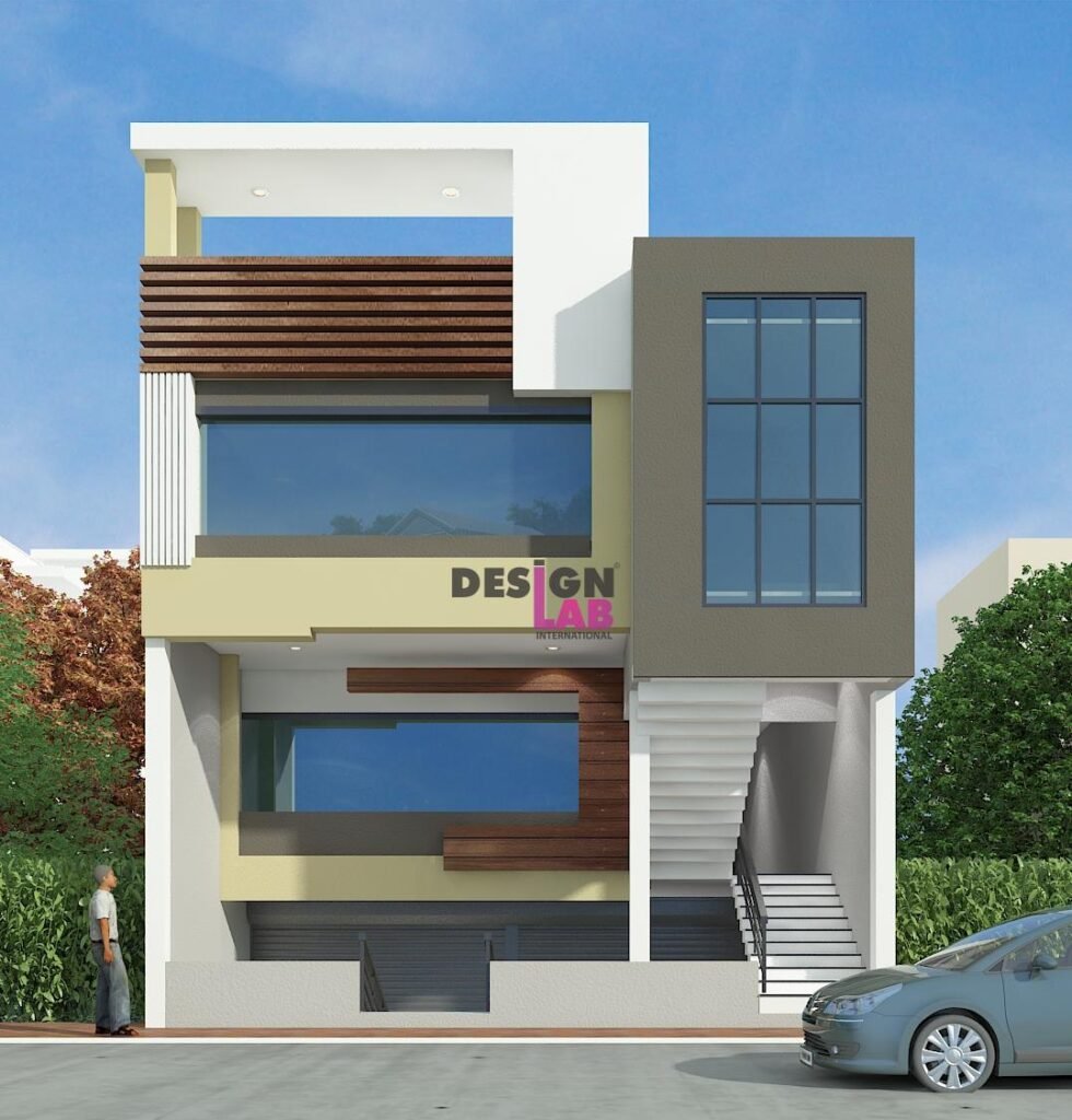 Image of Open terrace House Design