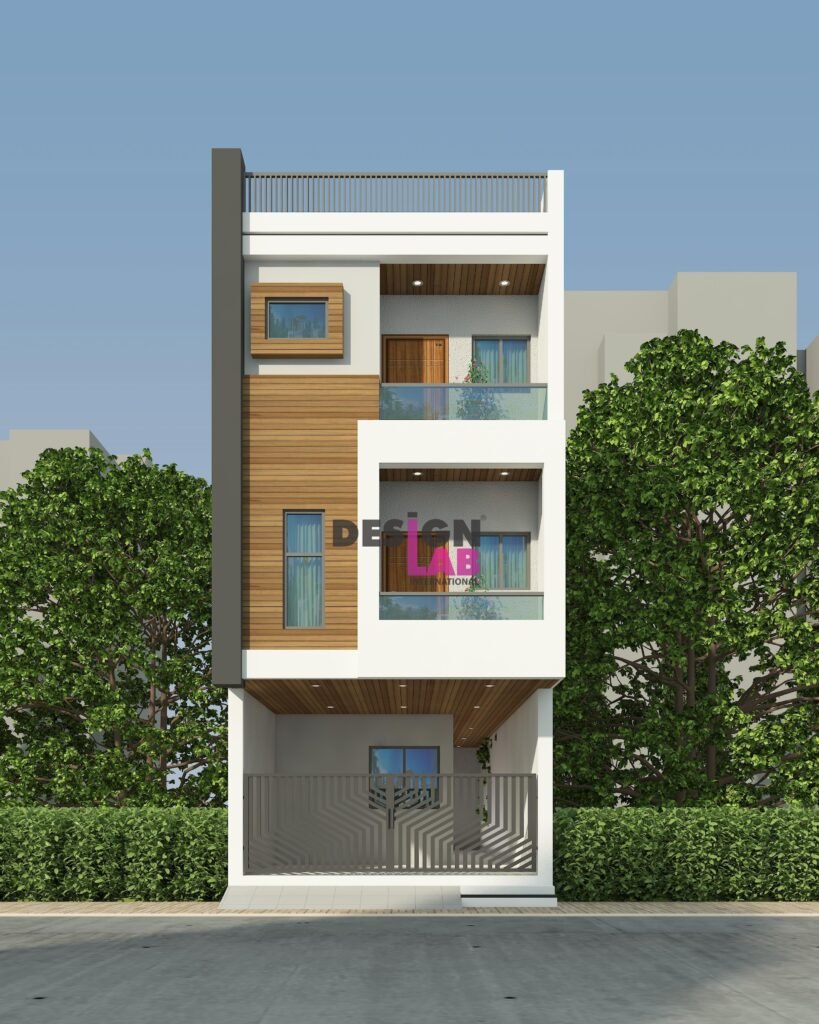 Image of 3 story Modern house