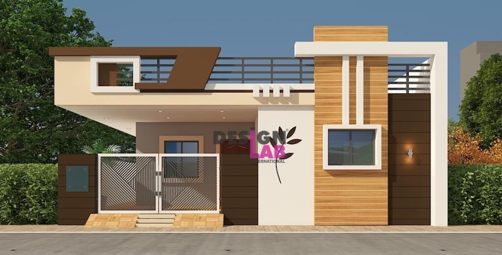 Image of Modern 1 story house plans